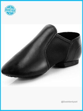 Leather Split Sole Jazz Dance Shoes for Women Minimal Classic Performance